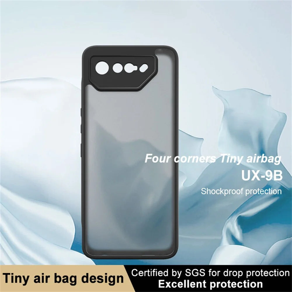 IMAK UX-9B Series for Asus ROG Phone 7 Ultimate 5G / 7 Pro / 7 5G Case Tiny Airbag PC+TPU Matte Phone Cover - 2