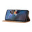 For Samsung Galaxy A06 4G Case Imprinted Butterfly Leather Wallet Phone Cover - Brown - 3