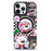 JAUCASE For iPhone 16 Pro Case Compatible with MagSafe Bear Pattern PC+TPU Matte Phone Cover - Baseball Bear - 1