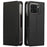 ABEEL For Google Pixel 9 Pro Fold 5G Phone Case RFID Blocking Leather Flip Cover - Black - 1
