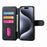 For iPhone 16 Pro Max Magnetic Case CASENEO Detachable Leather Phone Wallet Cover - Black - 2