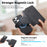 For iPhone 16 Pro Max Magnetic Case CASENEO Detachable Leather Phone Wallet Cover - Black - 6