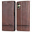 AZNS For Samsung Galaxy A06 4G Case Cowhide Texture PU Leather Wallet Phone Cover - Coffee - 1