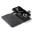DG.MING for Google Pixel 9 Pro XL Case Detachable Split Leather Phone Cover - Black - 3