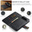 DG.MING for Google Pixel 9 Pro XL Case Detachable Split Leather Phone Cover - Black - 5