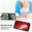 For iPhone 16 Pro Max Case K-Shaped Kickstand Leather+PC+TPU Phone Cover - Green - 6
