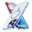 For iPhone 16 Pro Max Case Compatible with MagSafe TPU+PC Transparent Phone Cover - Baby Blue - 1