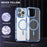 For iPhone 16 Pro Max Case Compatible with MagSafe TPU+PC Transparent Phone Cover - Baby Blue - 2
