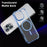 For iPhone 16 Pro Max Case Compatible with MagSafe TPU+PC Transparent Phone Cover - Baby Blue - 7