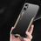 For Samsung Galaxy A06 4G Phone Case Aluminium Alloy TPU PC Back Cover - Gold - 4