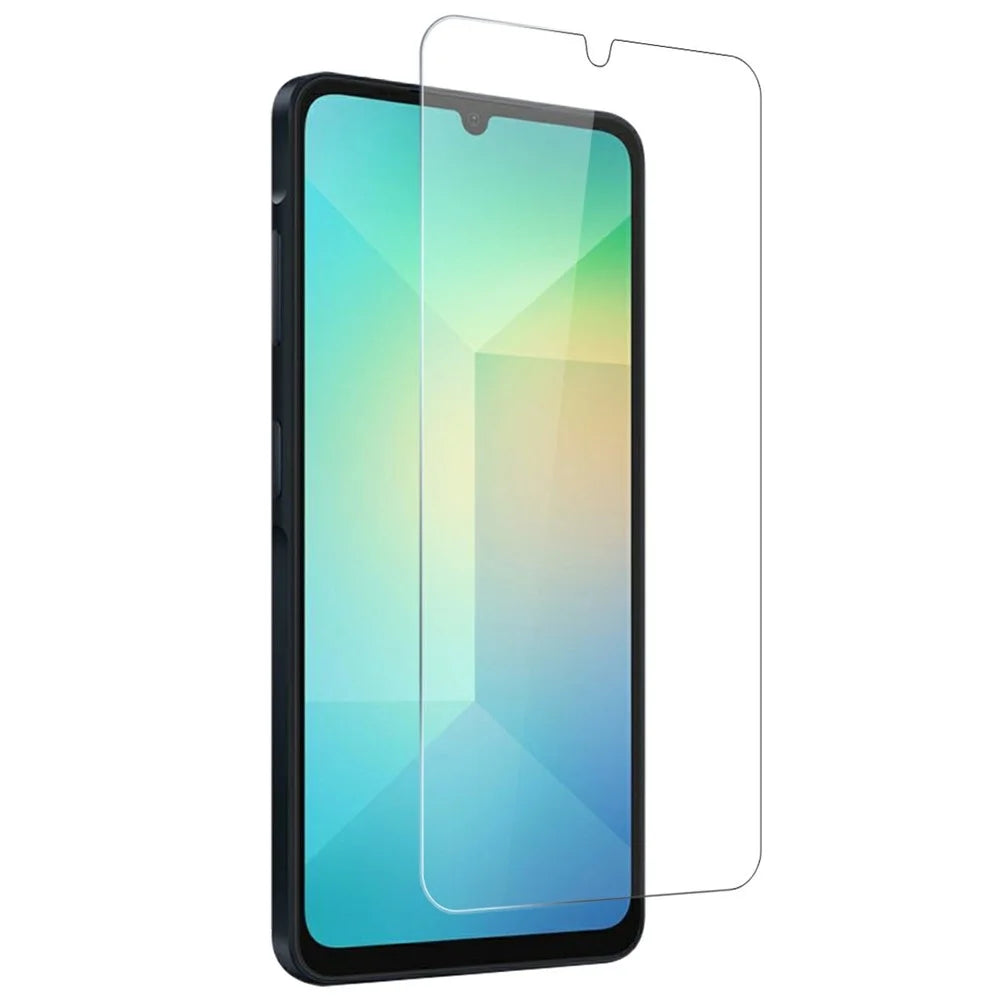 NORTHJO For Samsung Galaxy A06 4G Clear Case Soft TPU Phone Cover with Tempered Glass Screen Protector - 3