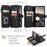 For Google Pixel 10 Pro / 10 / 9 Pro / 9 Phone Cases with Strap CASEME C30 Zipper Multiple Card Holder PU Leather Cover - Black - 4