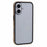 For iPhone 16 Anti-Spy Case Magnetic Metal Frame + Double-Sided Tempered Glass Phone Cover - Gold - 4