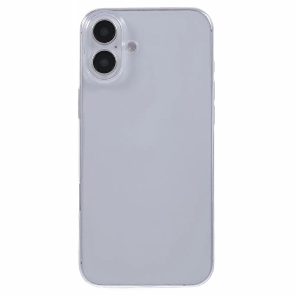 KIGC For iPhone 16 Plus Case Clear TPU Flexible Phone Cover - 3