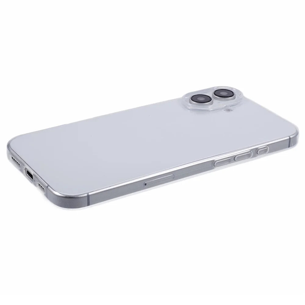 KIGC For iPhone 16 Plus Case Clear TPU Flexible Phone Cover - 4