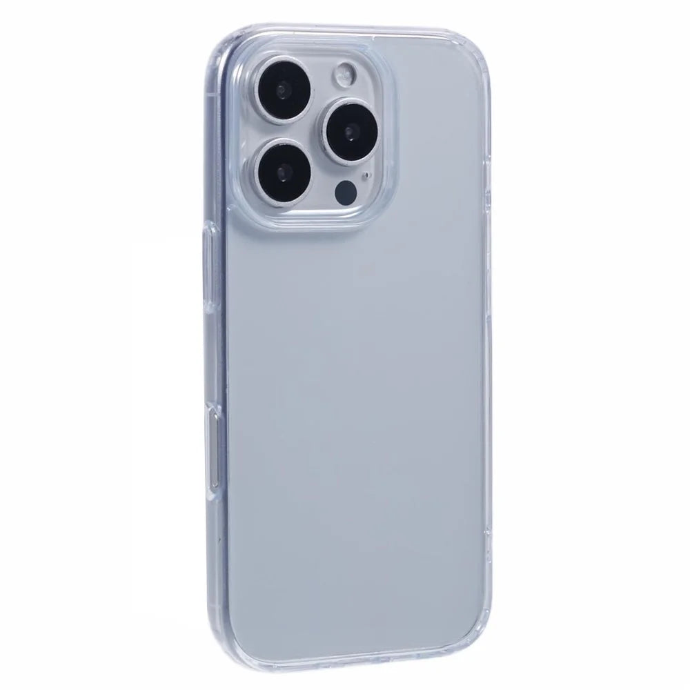 KIGC For iPhone 15 Pro Clear Case TPU+PC Protective Shockproof Phone Cover - 1
