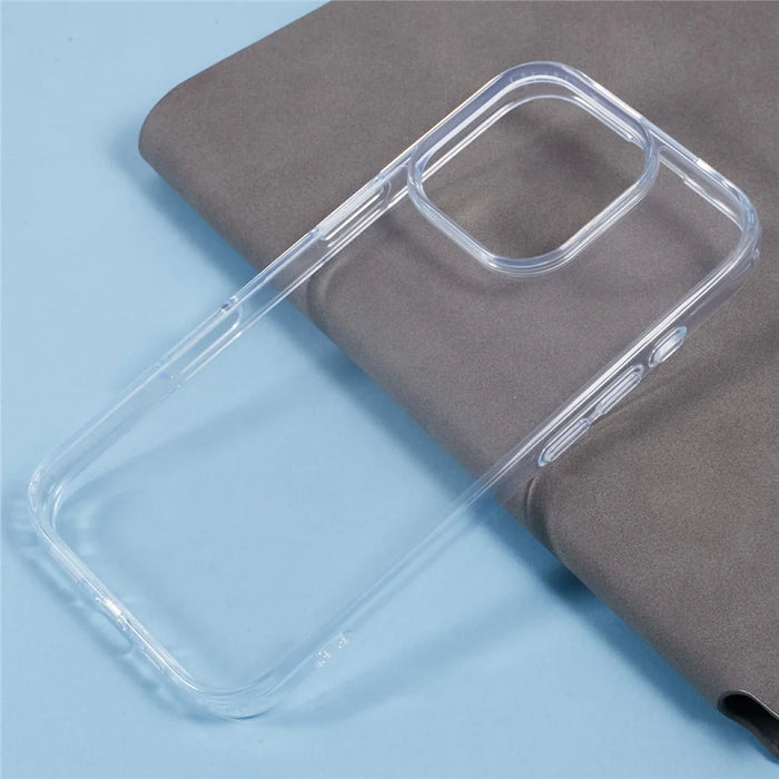 KIGC For iPhone 15 Pro Clear Case TPU+PC Protective Shockproof Phone Cover - 6
