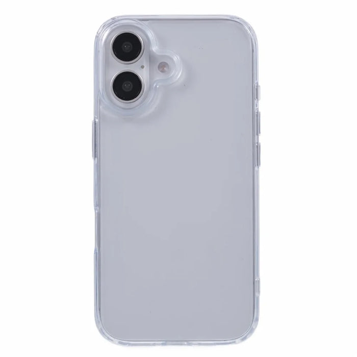 KIGC For iPhone 16 Plus Clear Case TPU+PC Protective Shockproof Phone Cover - 3