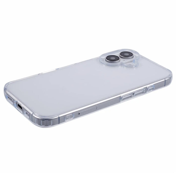 KIGC For iPhone 16 Plus Clear Case TPU+PC Protective Shockproof Phone Cover - 4