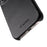 MELKCO For iPhone 16 Plus Case Compatible with MagSafe Waxy Genuine Cow Leather PC Phone Back Cover - Black - 3