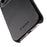 MELKCO For iPhone 16 Pro Max Case Compatible with MagSafe Waxy Genuine Cow Leather PC Phone Back Cover - Black - 3