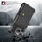 ZM03 For iPhone 16 Pro Max Case with Card Holder PU Leather+TPU Phone Back Cover - Black - 4