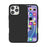 For iPhone 16 Pro Case TPU + PC Matte Translucent Phone Back Cover - Black - 2