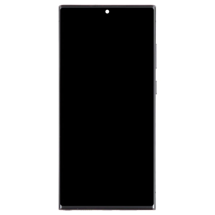 For Samsung Galaxy S23 Ultra S918 6.8 inch OEM Grade S AMOLED Screen and Digitizer Assembly + Frame (Without Logo) - Black - 2