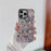 For iPhone 15 Pro Case Pattern Print Glitter Sequins Quicksand PC+TPU Phone Cover - Scale - 1
