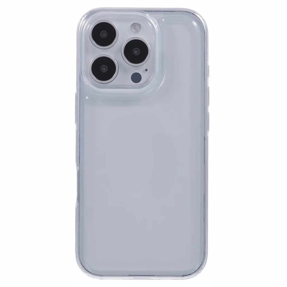 For iPhone 16 Pro Case Reinforced Corners TPU Clear Phone Cover - 3