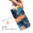 For iPhone 16 Pro Case Abstract Marble Pattern Printing TPU Phone Cover - Style A - 3