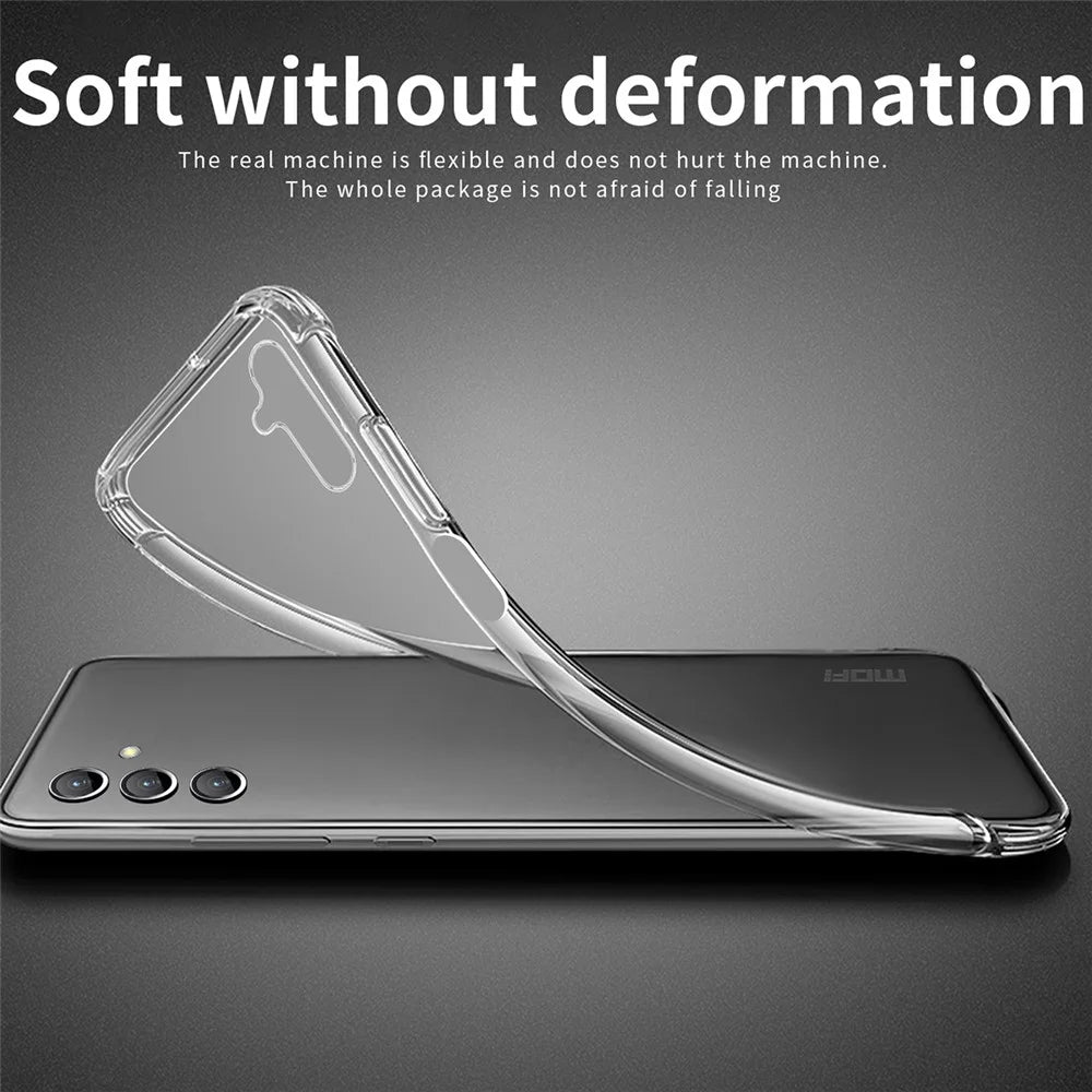 MOFI For Samsung Galaxy A16 5G / A16 4G Case Anti-Scratch Clear Soft TPU Phone Cover - 4