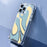 For iPhone 16 Pro Max Case Colorful Wave Pattern Printing Soft TPU+PC Phone Cover - Style E - 2