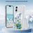 For iPhone 16 Case Compatible with MagSafe Flower Pattern Printing TPU+PC Phone Cover - Style C - 2