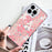 For iPhone 16 Pro Case Compatible with MagSafe Flower Pattern Printing TPU+PC Phone Cover - Style I - 2