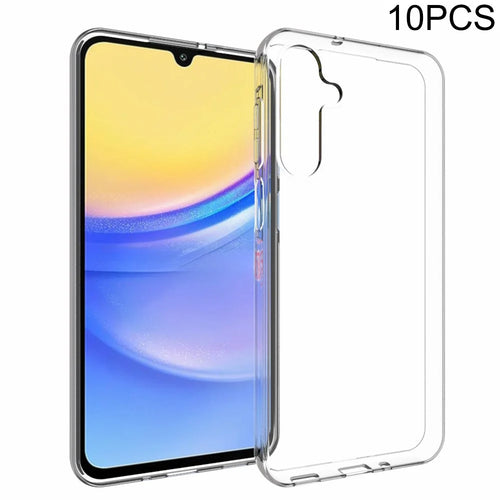 10Pcs / Pack For Samsung Galaxy A16 5G / A16 4G Clear Case Watermark-Free TPU Protective Cover - 1