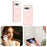 For Google Pixel 9 / 9 Pro Magnetic Case Protective TPU+PC Hybrid Phone Cover - Light Pink - 5