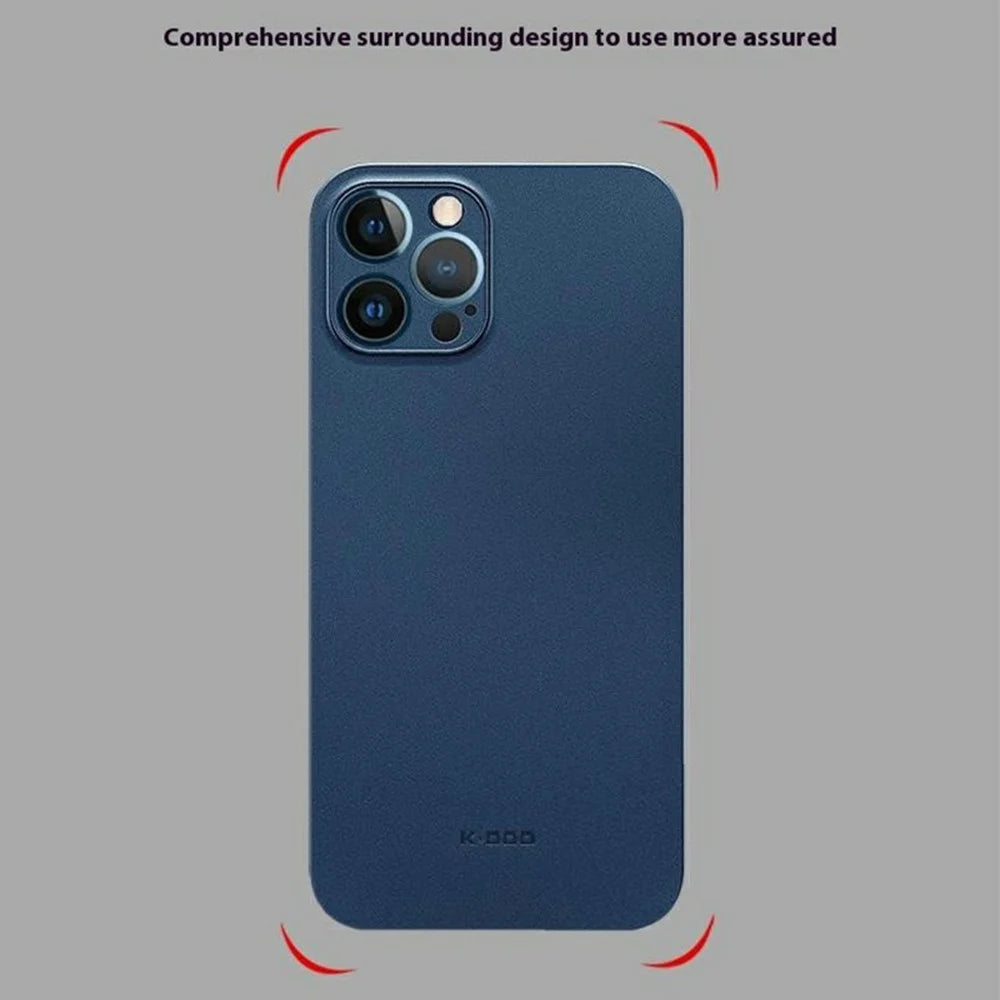 KZDOO Air Skin Series for iPhone 16 Pro Max Case Frosted Back Ultra Thin PP Phone Cover - Navy Blue - 7