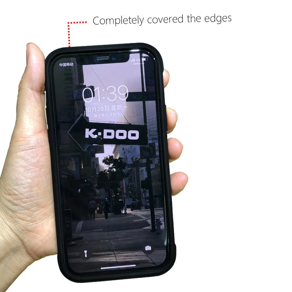 KZDOO For iPhone 16 Pro Max Case Shockproof TPU+PC+Metal Frame ARES Phone Cover - Gold - 3