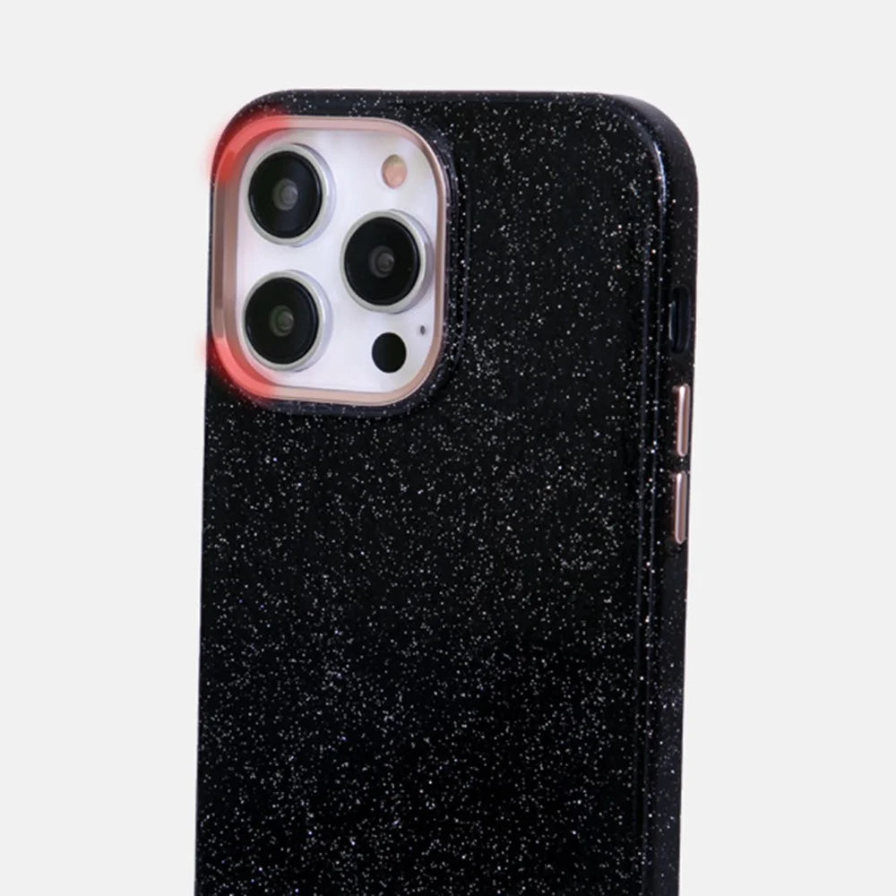KZDOO Sparkle Series for iPhone 16 Pro Case TPU+PC Shining Anti-Drop Phone Protector - Blue - 5