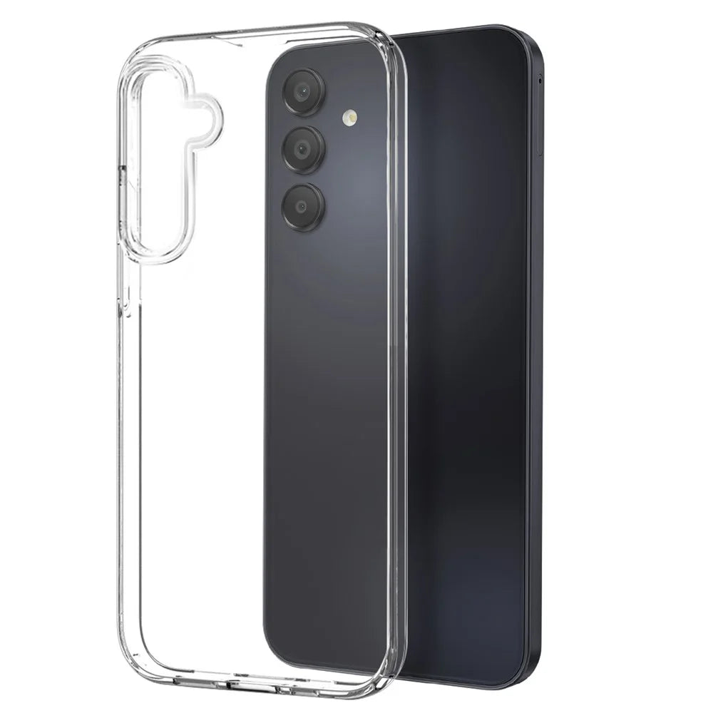 NORTHJO For Samsung Galaxy A16 5G / A16 4G Clear Case Soft TPU Phone Cover with Tempered Glass Screen Protector - 2