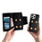 For iPhone 16 Pro Case Detachable 2-in-1 Magnetic Closure PU Leather Wallet Phone Case - Black - 2
