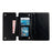 For iPhone 16 Case Detachable 2-in-1 Magnetic Closure PU Leather Wallet Phone Case - Black - 4