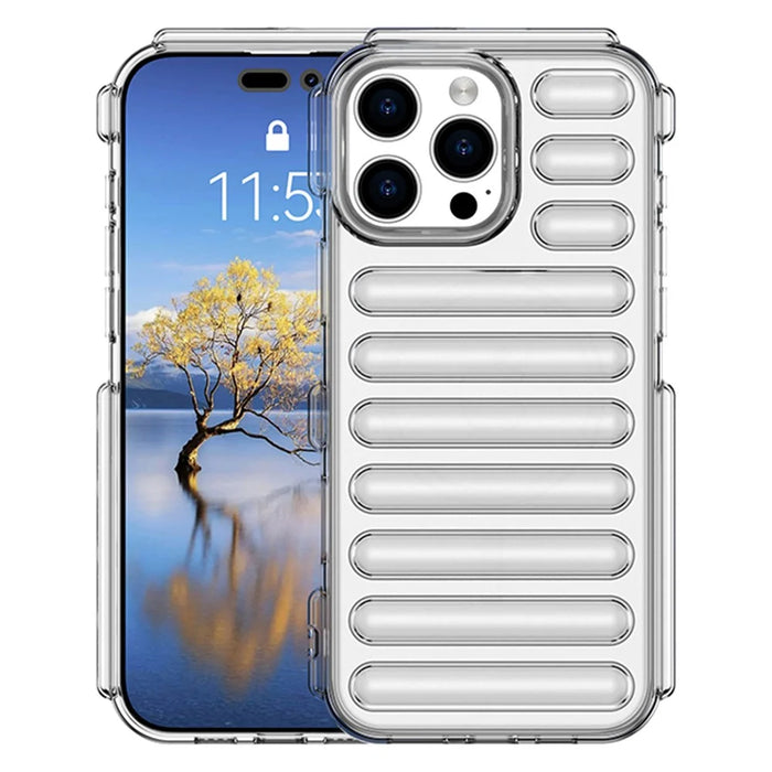 Capsule Series for iPhone 16 Pro Max Case Protective TPU Phone Cover - Transparent - 2