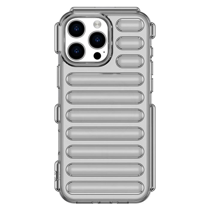 Capsule Series for iPhone 16 Pro Max Case Protective TPU Phone Cover - Transparent - 3