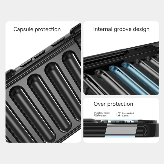 Capsule Series for iPhone 16 Pro Max Case Protective TPU Phone Cover - Transparent - 5