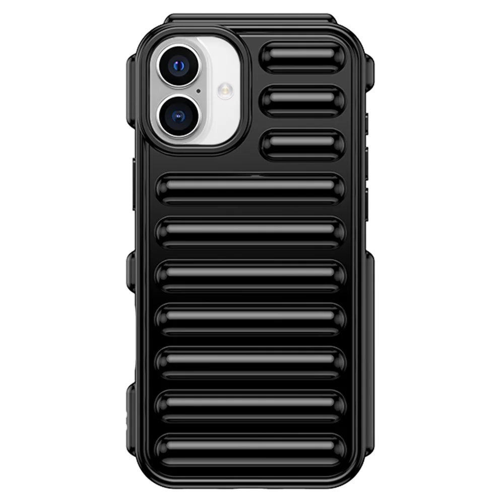 Capsule Series for iPhone 16 Plus Case Protective TPU Phone Cover - Black - 3