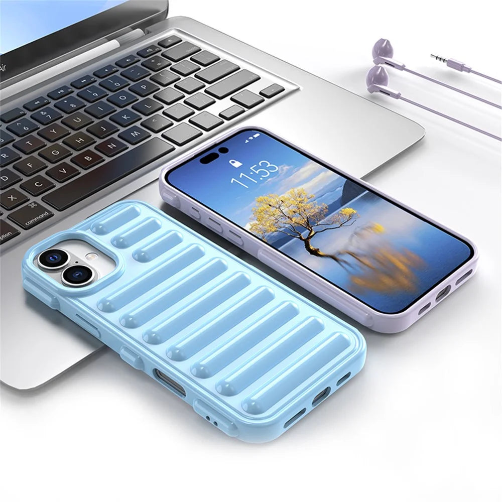 Capsule Series for iPhone 16 Plus Case Protective TPU Phone Cover - Black - 7