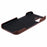 For iPhone 16 Case Skin-Touch Leather+PC Phone Cover with Card Slot - Brown - 4