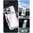 YOUNGKIT Pixel Heart Series for iPhone 16 Pro Max Magnetic Case IMD TPU Mobile Back Cover Design - Pink - 4